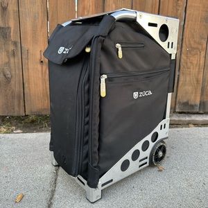 Zuca Pro Artist Silver w/ Cover & Bonus Utility Pouches